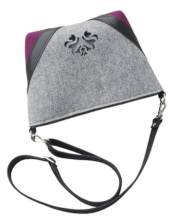 "Luna" Torebka filcowa listonoszka, Beltrani