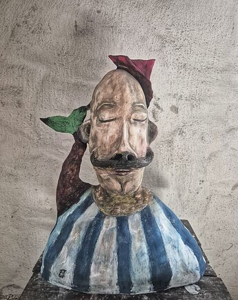 Rzeźba Sailor Dreamer,  Morska Rzeźba, Bałtyk dekoracje, Rzeźba do łazienki, Fiona Ceramics