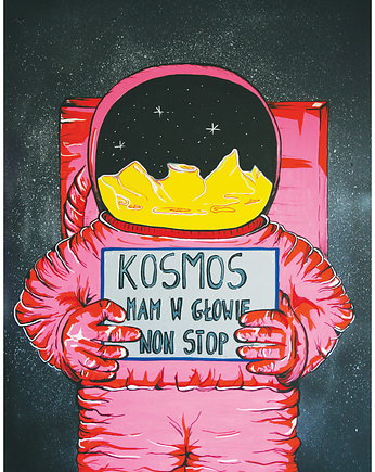 KOSMONAUTA pink, MOSKIT Marta Oniszk