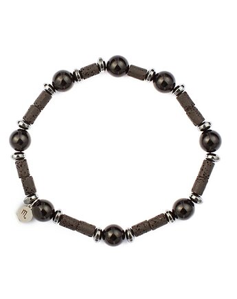 Męska bransoletka zodiakalna - Skorpion - Ochrona i odwaga IV, Kulka Bransoletki