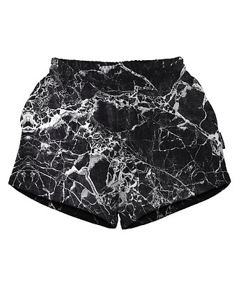 Shorty Spodenki Damskie DR.CROW Marble Black, DrCrow