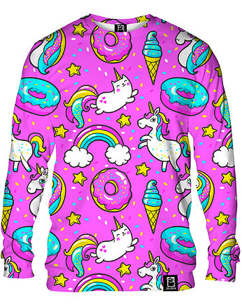 Bluza Bez Kaptura Damska DR.CROW Unicorn Confetti, DrCrow
