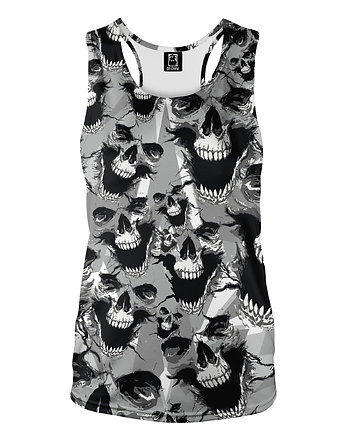 DR.CROW Bokserka Damska Skulls Black, DrCrow