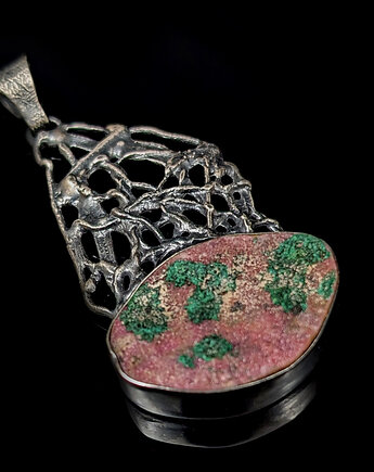 Malachit włóknisty z kobaltokalcytem, Pracownia Neores