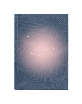 NOTES GRADIENT RADOŚĆ  OPRAWA SZYTO - KLEJONA  A5  200 stron, Coverlover