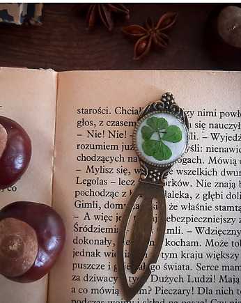 Zakładka z koniczyną, Figa handmade accessories