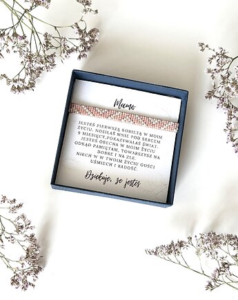 Bransoletka prezent na Dzień Mamy, Mavipoppy