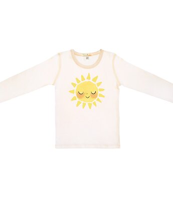 T-shirt dziecięcy z słońcem, Olly & Arya