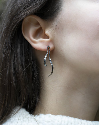 Kolczyki srebrne SZADŹ No. 3