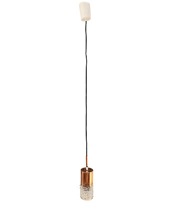 Lampa wisząca proj. F. Perceny, VEB Narva Leuchten, Niemcy, lata 70., Good Old Things