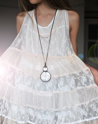 Naszyjnik lupa pryzmat, MARIAELA