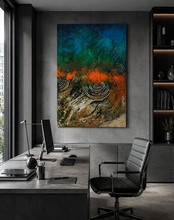 Jedyna sztuka w tej cenie obraz  100x150cm 24h, art and texture