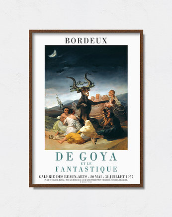 De Goya  plakat do wystawy, Pas De LArt