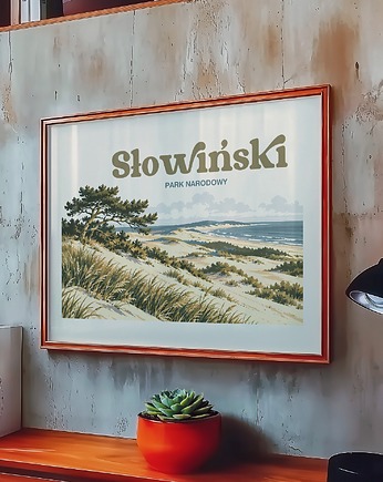 Plakat Słowiński Park Narodowy - Druk Pigmentowy, DAPIDOKA