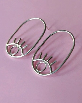 Srebrne kolczyki FRIDA, srebro 925, Friedman Jewelry
