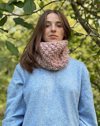 Komin 100% merino, PANAPUFA