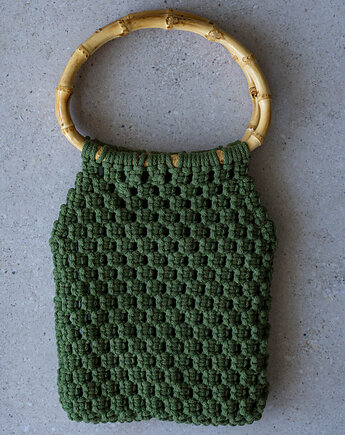 Makramowa torebka, Flow handmade