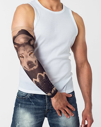 Rękawek z tatuażem INTO THE WILD (unisex), dirrtytown clothing