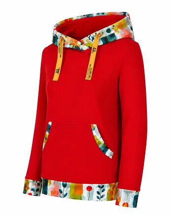 Bluza kangurka "Orientalna czerwień", Funaticos