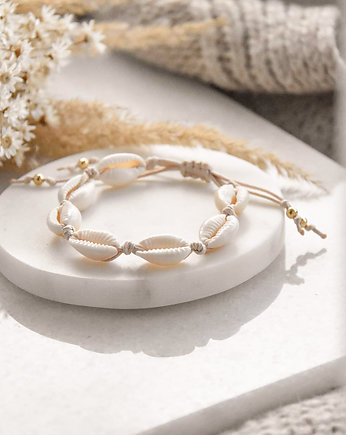 Bransoletka z muszlami Beige, theZuzu store