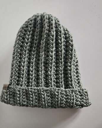 Czapka wełniana w kolorze szałwii, Las i Łąka