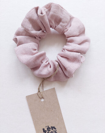100% len, gumka/scrunchie/old rose, madebyjokpa