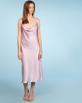 Jedwabna sukienka slip dress, Ola Melcer