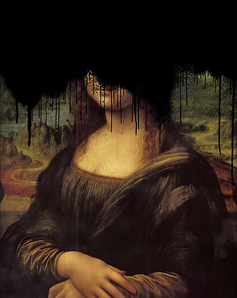 Mona Lisa - dekoracja ścienna, Dekoracje PATKA Patrycja Kita
