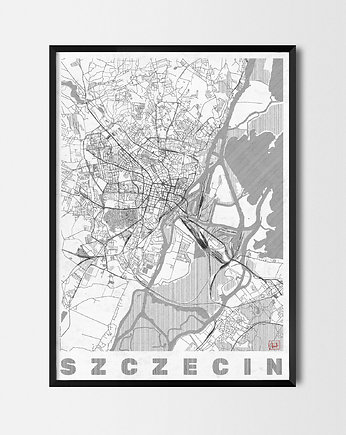 Plakat Szczecin - CityArtPosters, CityArtPosters