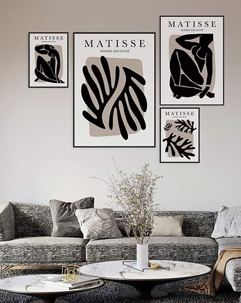 Zestaw plakatów Matisse  - gotowa ściana, HOG STUDIO