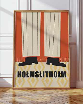 Plakat Hołmsłithołm, MUKI design
