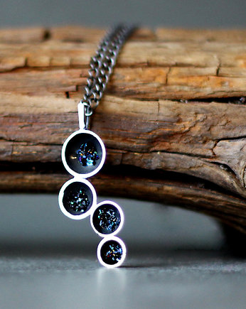 Wisiorek organiczny z karborundem, SHAMBALA