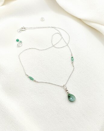 Łańcuszek srebrny ze szmaragdami, Studio Gazela