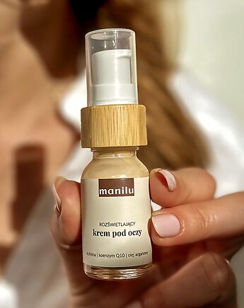 Rozświetlający krem pod oczy Manilu, 15 ml, Manilu