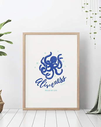 Plakat Aliveness, Cyrografik