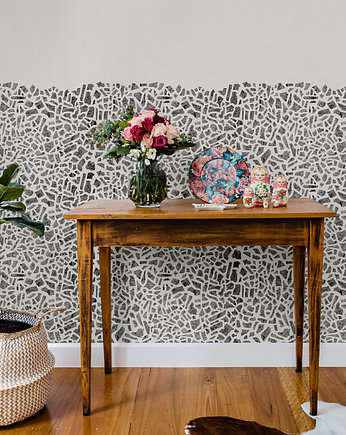 Szablon malarski wielokrotny /TIMBER TERRAZZO, Szablony Nakleo