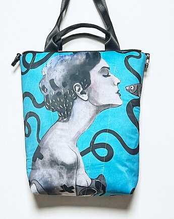 Art MIMA bag UNI & Marcin Painta print, MIMAbags