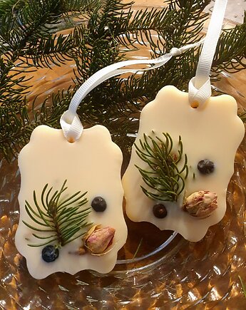 Zestaw dwóch zawieszek zapachowych świątecznych, Papilio Naturals