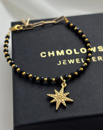 Bransoletka Onyks z gwiazdką, Chmolowska Jewellery