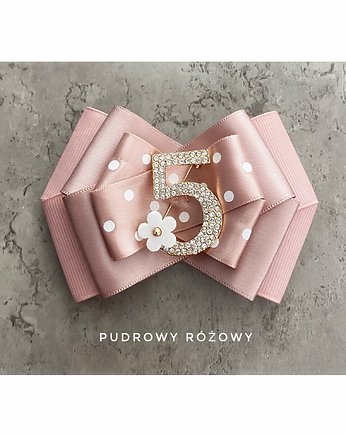 Brosza w hołdzie Coco nr 5 NEW Ikona Stylu, Pudrowy Różowy