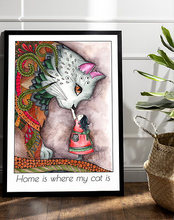 Home is where my cat is, Seylla pracownia