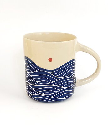 Kubek z uchem Morze 350 ml