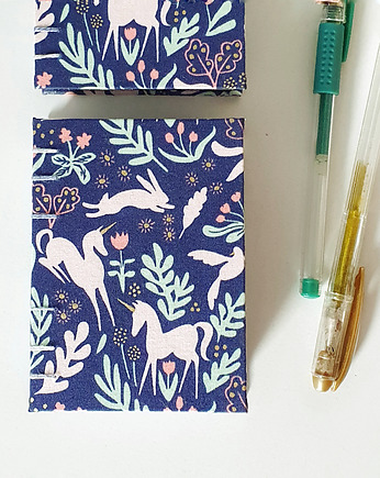 Mini notes A7, z otwartym grzbietem, Sygnatura Bookbinding Studio