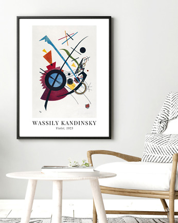 Plakat reprodukcja Wassily Kandinsky 'Violet' z 1923 r., Well Done Shop