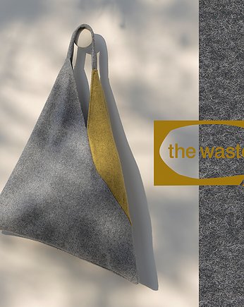 Asymetryczna torba SHOPPER - OPAL zero-waste, The Waste