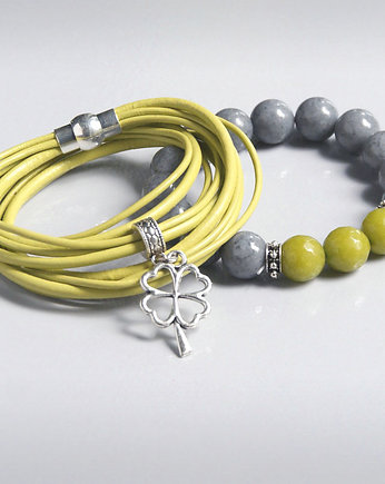 KOMPLET :: lime & grey :: set II, kaktusia