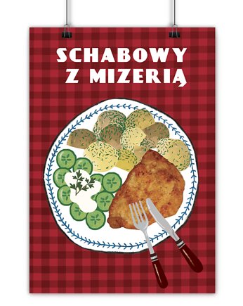 Plakat  Schabowy, OSOBY - Prezent dla taty