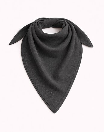Chusta Rowan merino antracytowa, Lucky HandMade