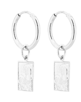 Srebrne kolczyki z medalikami, SOTHO