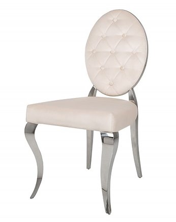 Krzesło Modern Barock glamour beżowe 92cm, Home Design